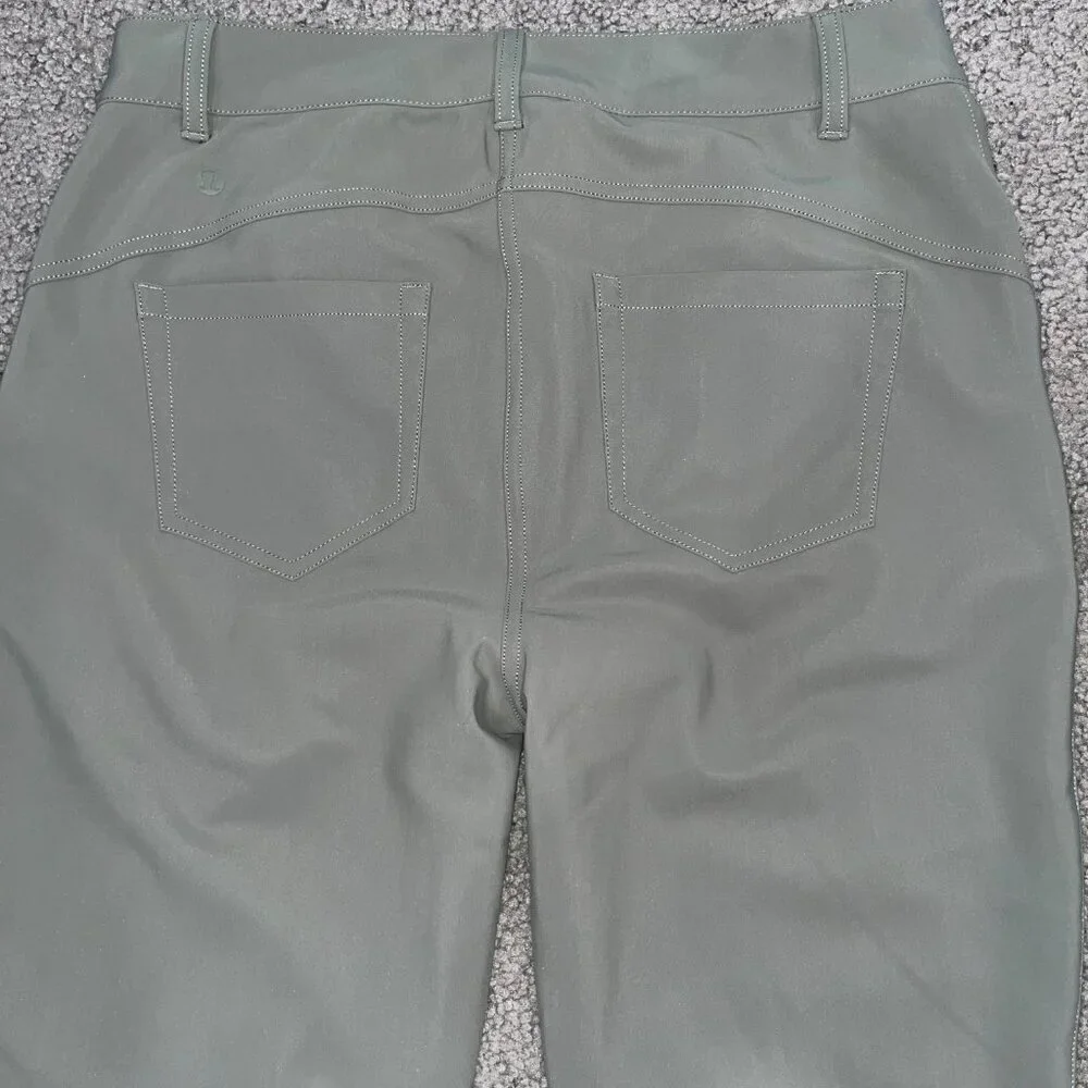 LULULEMON Men's Casual Pants - Flawed - Size 31 - Army Green